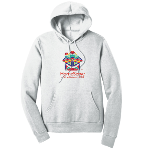 HOLA - Unisex Poly/Cotton Hooded Pullover Sweatshirt