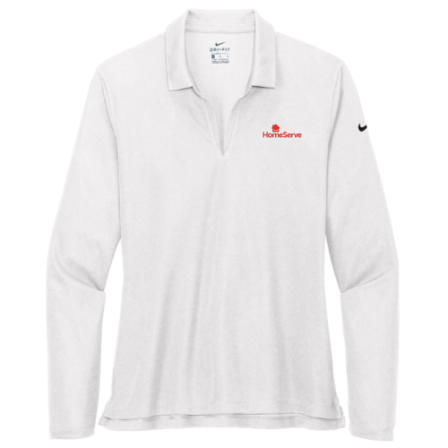 HomeServe Pro - Nike Ladies Dri-FIT Long Sleeve Polo v2