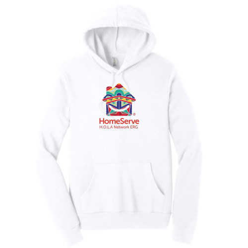 HOLA - Unisex Poly/Cotton Hooded Pullover Sweatshirt