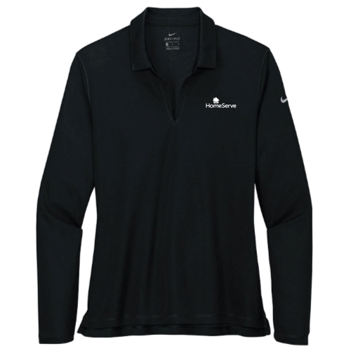 HomeServe Pro - Nike Ladies Dri-FIT Long Sleeve Polo v1