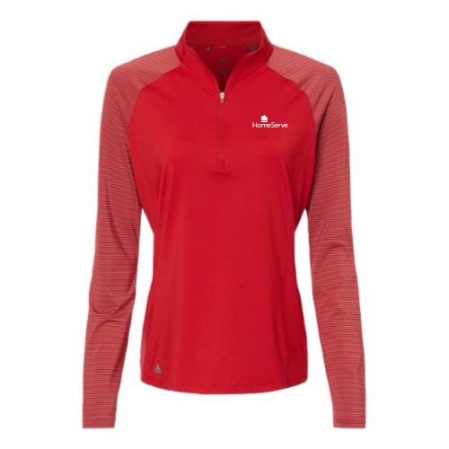 HomeServe Pro - Women's Stripe Block Quarter-Zip Pullover v1