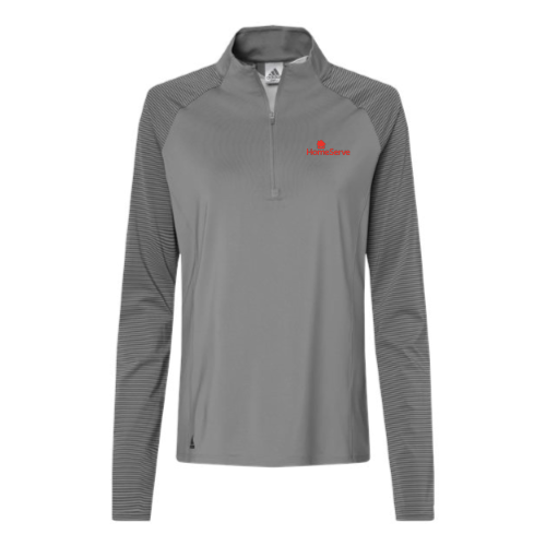 HomeServe Pro - Women's Stripe Block Quarter-Zip Pullover v2
