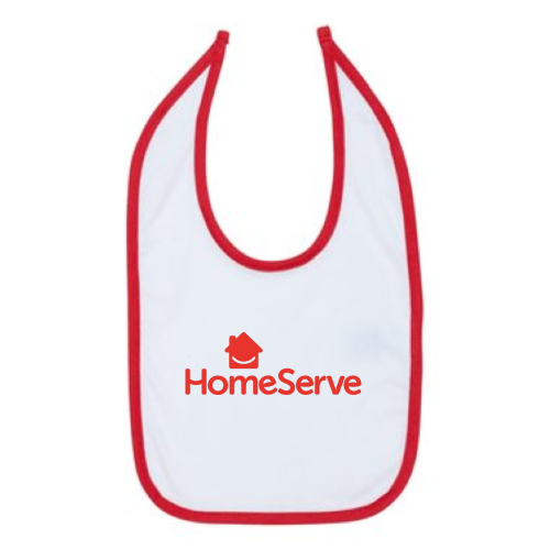 HomeServe Pro - Infant Contrast Trim Premium Jersey Bib