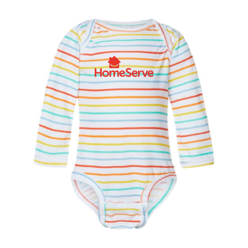 HomeServe Pro - Rabbit Skins Infant Fine Jersey Long Sleeve Bodysuit